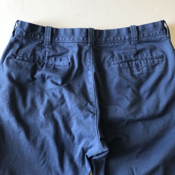 J. Crew Mercantile Flex Men's Flat Front Casual Shorts Size 33 Blue - Picture 9 of 12